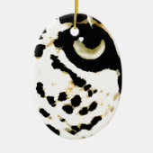 Leopard Eye Keramikornament (Vorne)