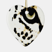 Leopard Eye Keramikornament (Rechts)