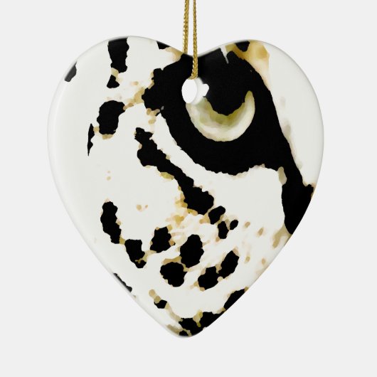 Leopard Eye Keramikornament (Rechts)