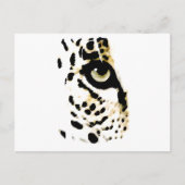 Leopard Eye Postkarte (Vorderseite)