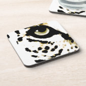 Leopard Eye Untersetzer (Linke Seite)