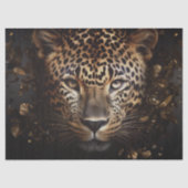 Leopard Eyes Decoupage Seidenpapier (Vorderseite)