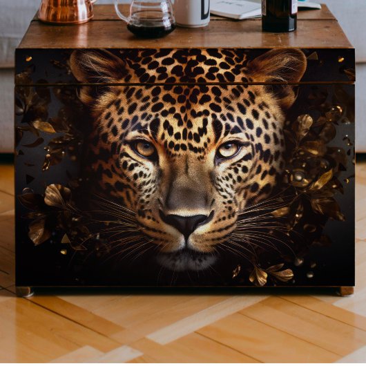 Leopard Eyes Decoupage Seidenpapier