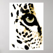 Leopard Eyes Poster - Pop Art Wilde Tiere (Vorne)