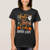 Leopard Fab Boo Lous Lunch Lady Matching Group Tee (Vorderseite)
