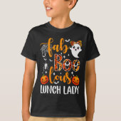 Leopard Fab Boo Lous Lunch Lady Matching Group Tee (Vorderseite)