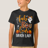 Leopard Fab Boo Lous Lunch Lady Matching Group Tee (Vorderseite)