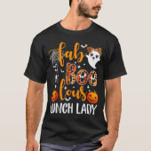 Leopard Fab Boo Lous Lunch Lady Matching Group Tee (Vorderseite)