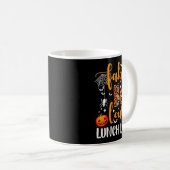 Leopard Fab Boo Lous Lunch Lady Matching Group Tee Kaffeetasse (VorderseiteRechts)