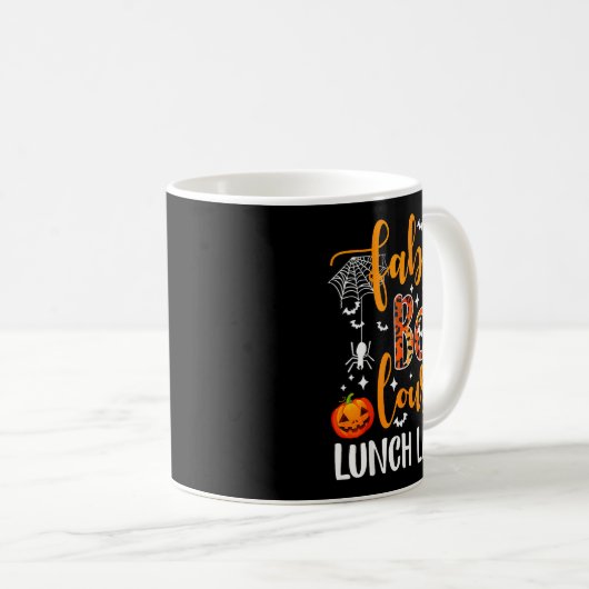 Leopard Fab Boo Lous Lunch Lady Matching Group Tee Kaffeetasse (VorderseiteRechts)
