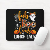 Leopard Fab Boo Lous Lunch Lady Matching Group Tee Mousepad (Mit Mouse)