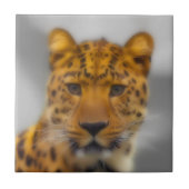 Leopard Face Fliese (Vorderseite)