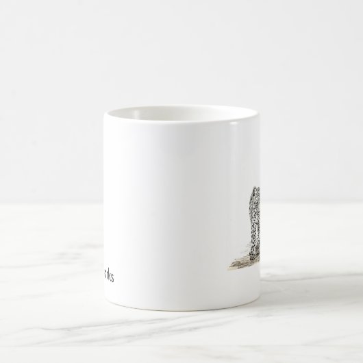 Leopard-Familien-Tasse Kaffeetasse (Mittel)