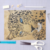 Leopard Fantasy3 Seidenpapier (Handwerk)