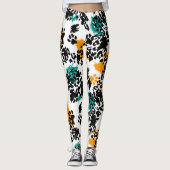 Leopard Fawn Texture - Stilvolle Leggings (Vorderseite)