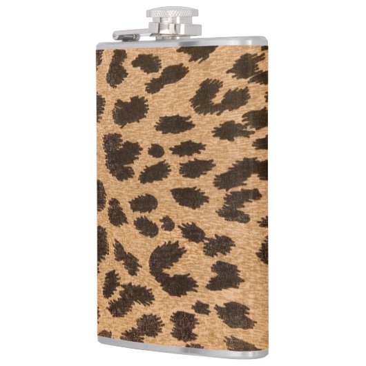 Leopard Flask Flachmann (Links)