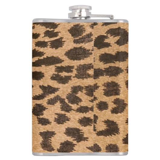 Leopard Flask Flachmann (Rückseite)