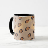 Leopard-Fleck-Malerei Individuelle Tassen (Vorderseite Links)