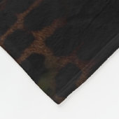 Leopard Fleecedecke (Ecke)