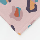 Leopard Fleecedecke (Ecke)
