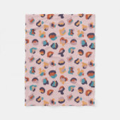 Leopard Fleecedecke (Vorderseite)