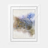 Leopard Fleecedecke (Vorderseite)