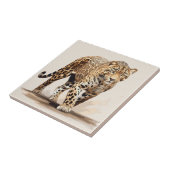 Leopard Fliese (Seite)