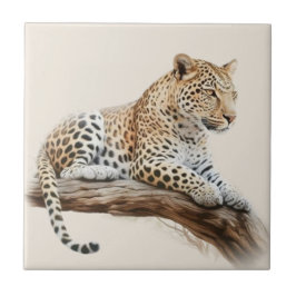 Leopard Fliese