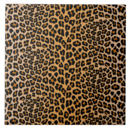 Leopard Fliese