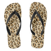 Leopard-Flip-Flops Badesandalen (Fußbett)