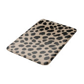 Leopard Flüsterer Badematte (Schrägansicht)