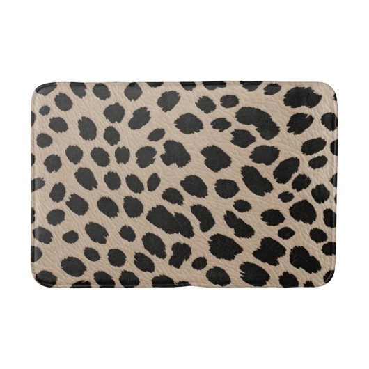 Leopard Flüsterer Badematte (Vorderseite)