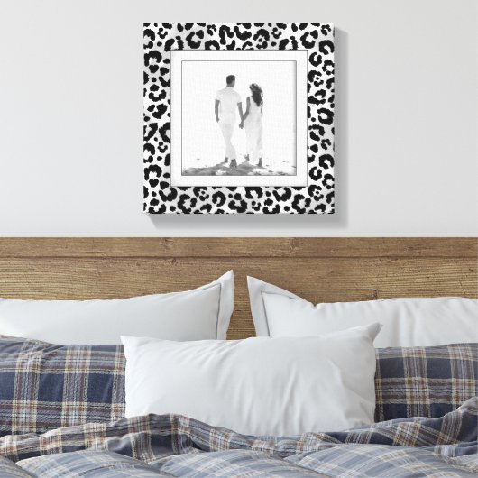 Leopard-Foto Leinwanddruck (Insitu (Schlafzimmer))