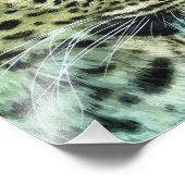 LEOPARD FOTODRUCK (Ecke)