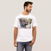 Leopard-Fotografie T-Shirt (Vorne ganz)