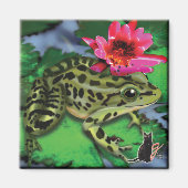 Leopard Frog Magnet (Vorne)