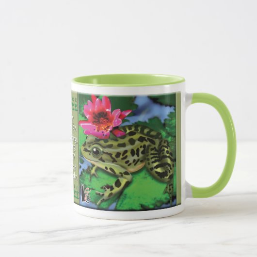 Leopard Frog Tasse (Rechts)