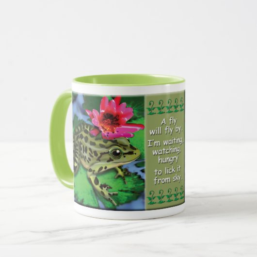 Leopard Frog Tasse (Vorderseite Links)