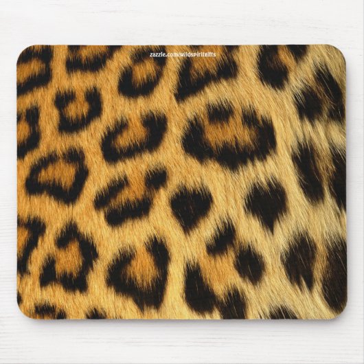 Leopard Fur African Wildlife Series Mousepad (Vorne)