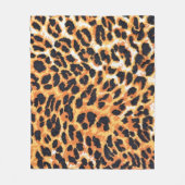 leopard fur as backgroundleopard,pattern,print,ski fleecedecke (Vorderseite)