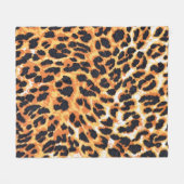 leopard fur as backgroundleopard,pattern,print,ski fleecedecke (Vorderseite (Horizontal))