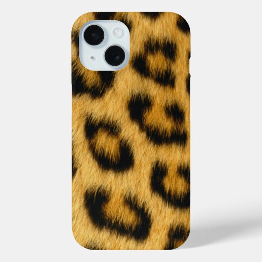 Leopard Fur Case-Mate iPhone Hülle (Rückseite)