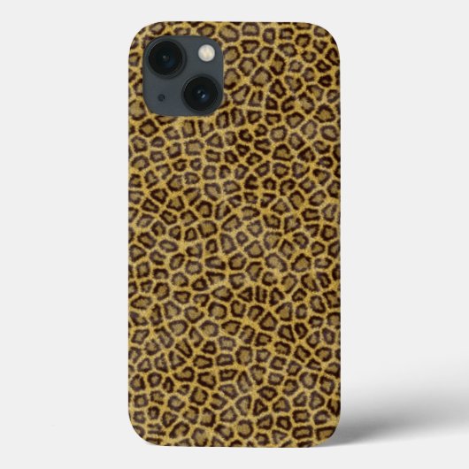 Leopard Fur Case-Mate iPhone Hülle (Rückseite)