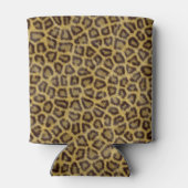 Leopard Fur Dosenkühler (Rückseite)