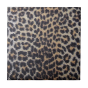 Leopard Fur Fliese