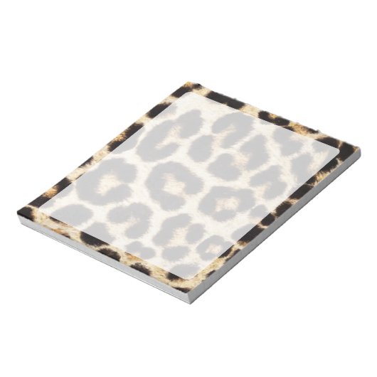 Leopard Fur Look Notizblock (Rotiert)