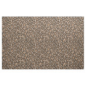 Leopard Fur Muster Brown Fabric Stoff (Fat Quarter (45,7 x 55,9 cm))
