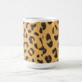 Leopard Fur Muster Kaffeetasse (Mittel)