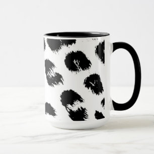 Leopard Fur Muster Tasse