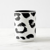 Leopard Fur Muster Tasse (Zentrum)